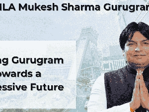 MLA Mukesh Sharma Transforming Gurugram for a Brighter Tomorrow